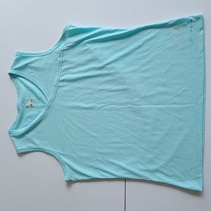 Columbia light blue tank top, womens size L